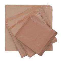 Brown Kraft Paper Bags Strung